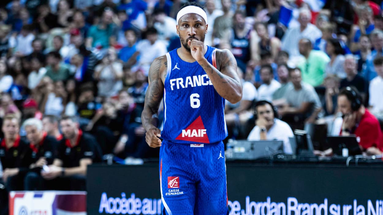 Andrew Albicy (France) against Germany Andrew Albicy (France) against Germany