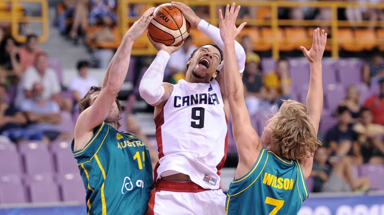 Dillon Brooks at the U19 World Championship in 2015 Dillon Brooks at the U19 World Championship in 2015