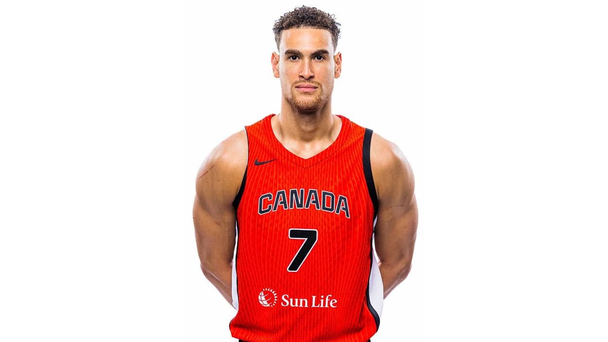 Dwight Powell (Canada) preparing for the Paris Olympics Dwight Powell (Canada) preparing for the Paris Olympics