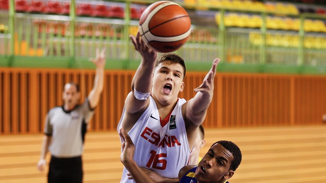 Jaime Pradilla with Spain U16 Jaime Pradilla with Spain U16