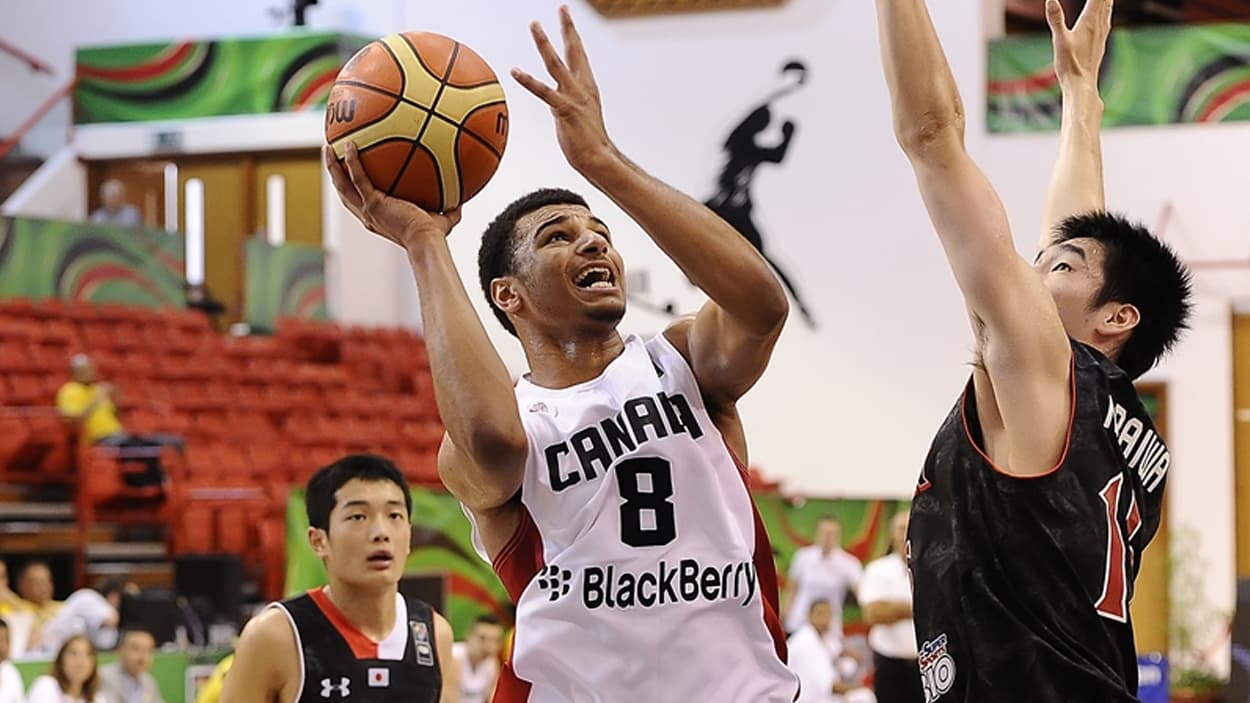 Jamal Murray with Team Canada U17 in 2014 Jamal Murray with Team Canada U17 in 2014