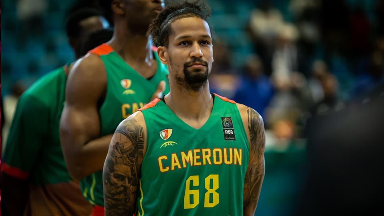Jeremiah Hill with Cameroon in 2023 Jeremiah Hill with Cameroon in 2023