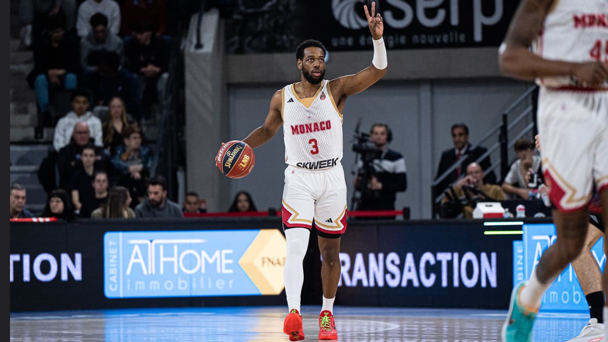 Jordan Loyd calls a play for Monaco Jordan Loyd calls a play for Monaco