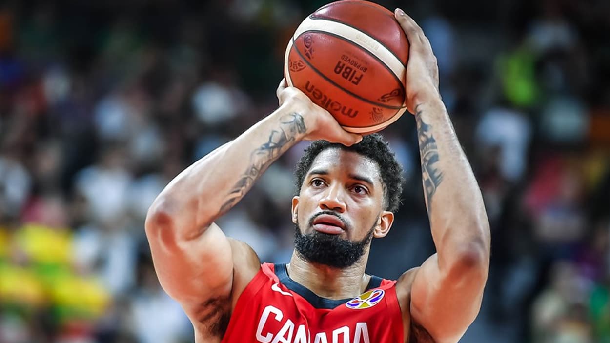 Khem Birch with Team Canada in 2019 Khem Birch with Team Canada in 2019