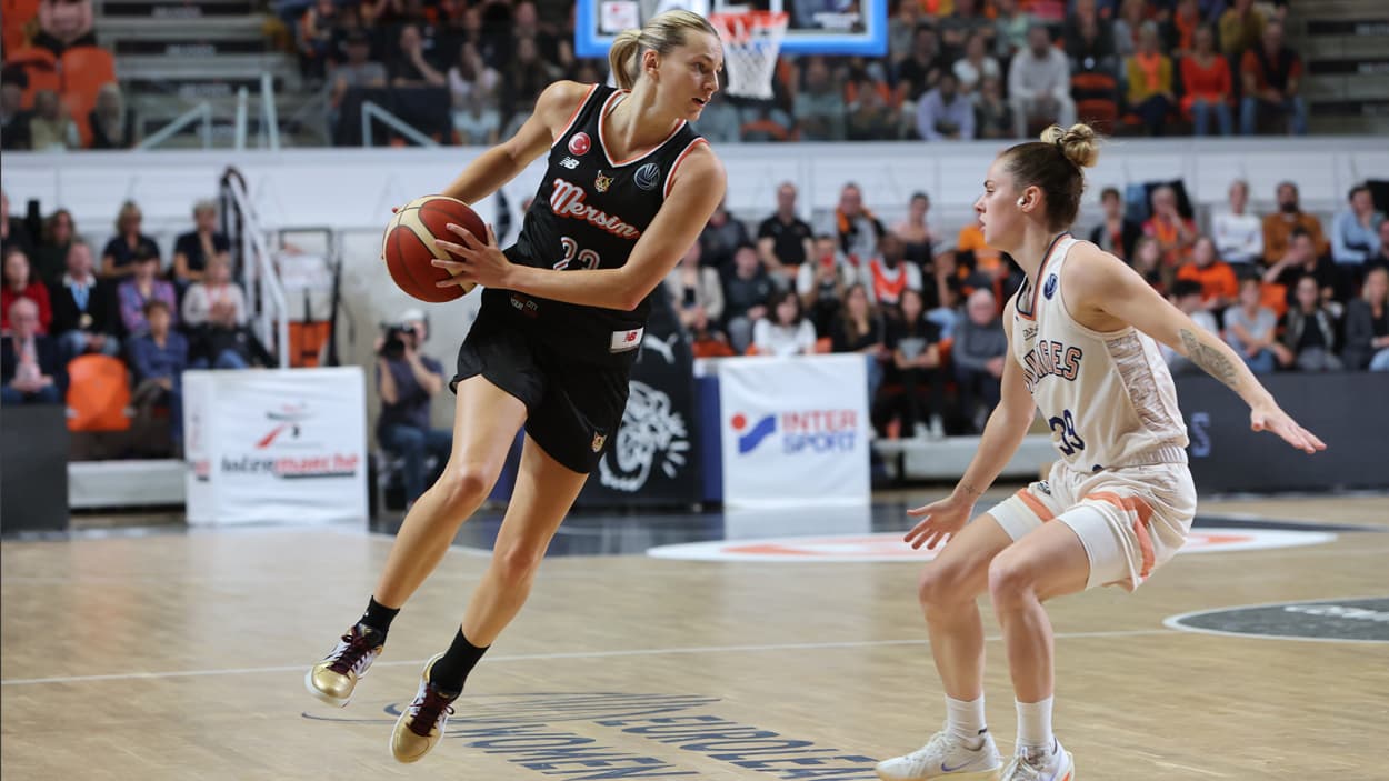 Marine Johannes with Mersin in Euroleague Marine Johannes with Mersin in Euroleague