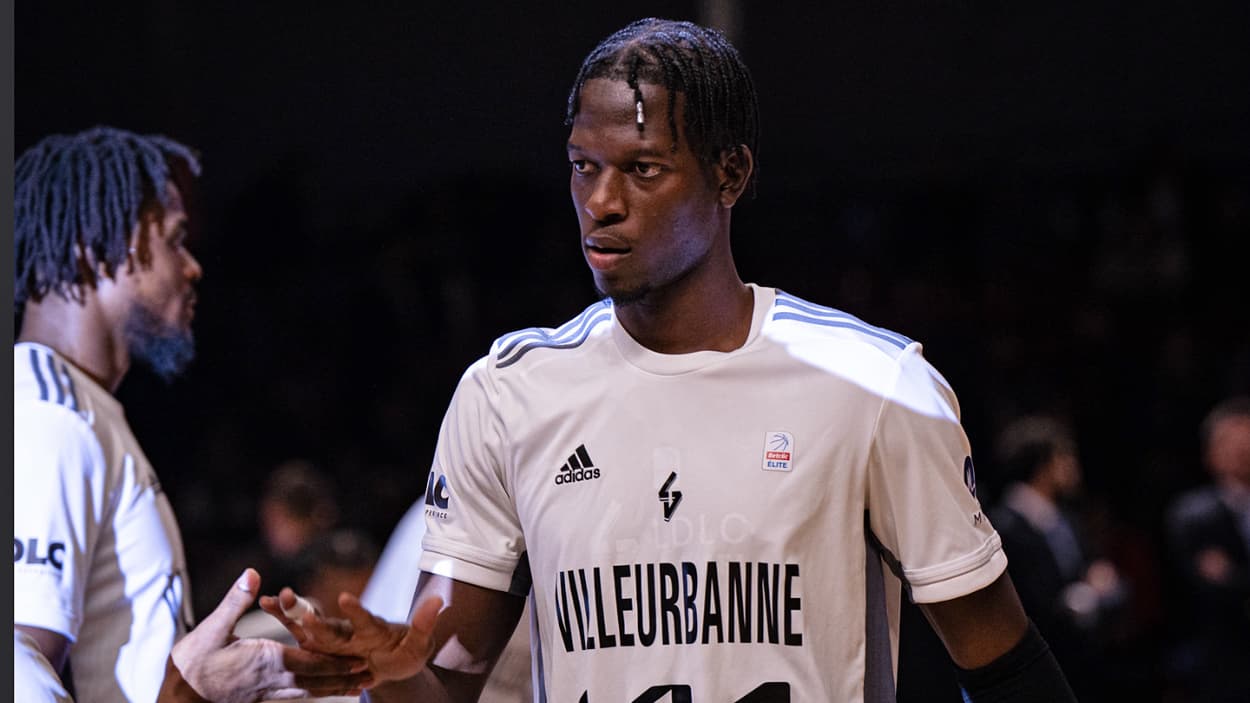 Mbaye Ndiaye at the team presentation Mbaye Ndiaye at the team presentation