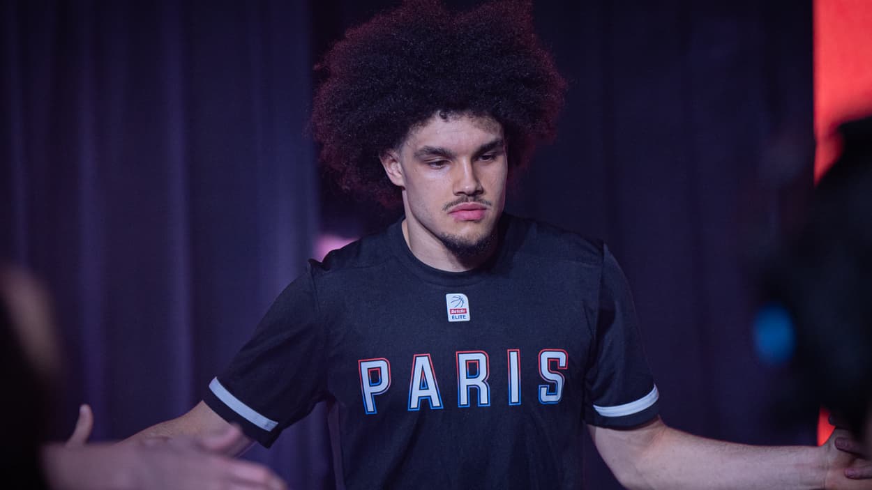 Nadir Hifi (Paris Basketball) during team presentations Nadir Hifi (Paris Basketball) during team presentations