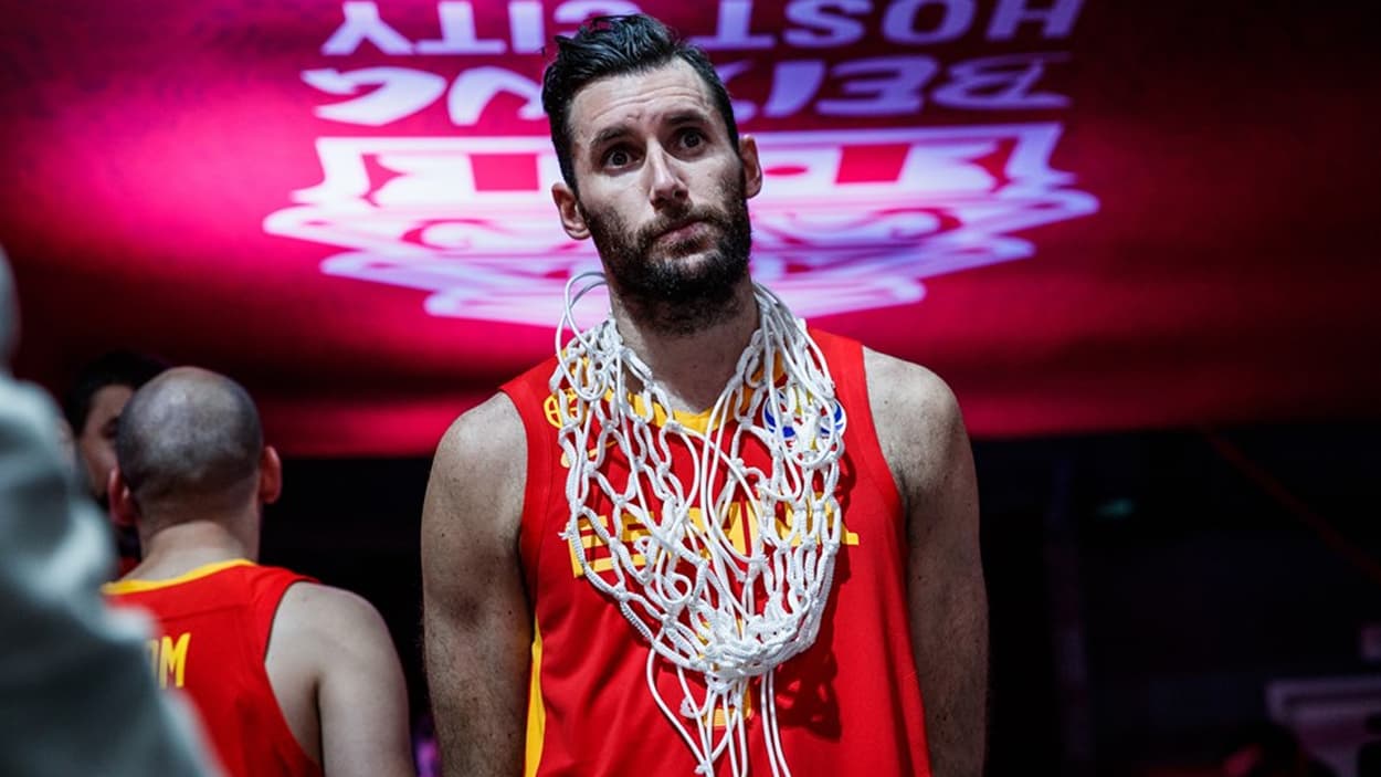 Rudy Fernandez with Spain in 2019 Rudy Fernandez with Spain in 2019