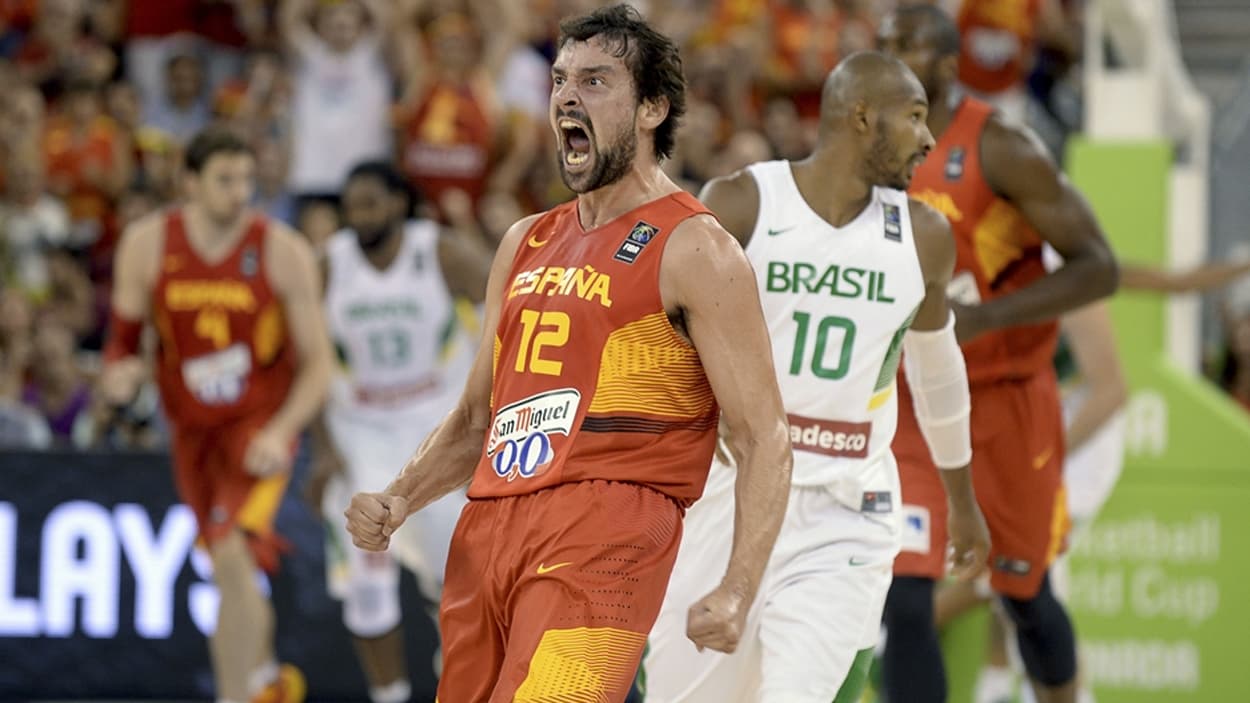 Sergio Llull with Spain in 2014 Sergio Llull with Spain in 2014