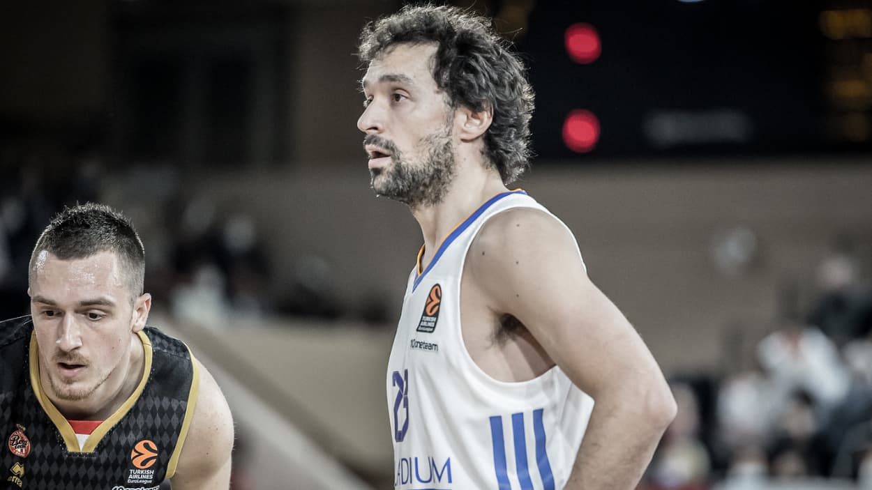 Sergio Llull at Monaco with Real Madrid in 2022 Sergio Llull at Monaco with Real Madrid in 2022
