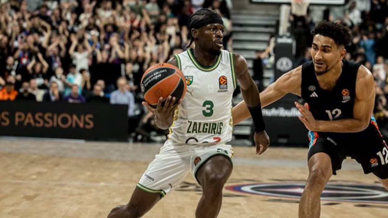 Sylvain Francisco with Zalgiris Kaunas Sylvain Francisco with Zalgiris Kaunas