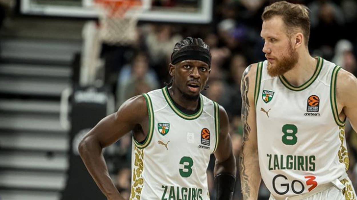 Sylvain Francisco with Ignas Beazdeikis Sylvain Francisco with Ignas Beazdeikis