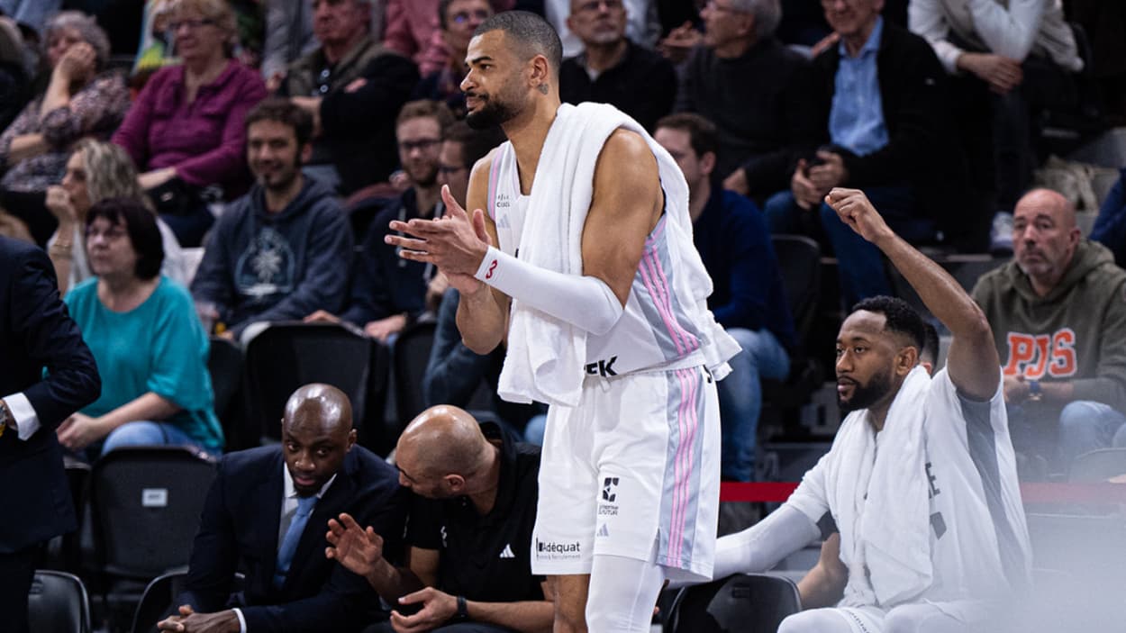 Timothé Luwawu-Cabarrot (ASVEL) against Nanterre Timothé Luwawu-Cabarrot (ASVEL) against Nanterre